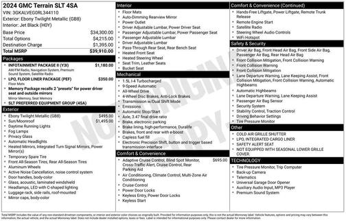 2024 GMC Terrain SLT