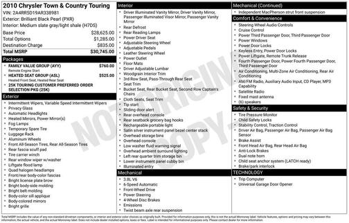 2010 Chrysler Town & Country Touring