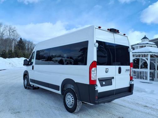 Bright White Clearcoat 2026 RAM ProMaster 3500 Window Van High Roof