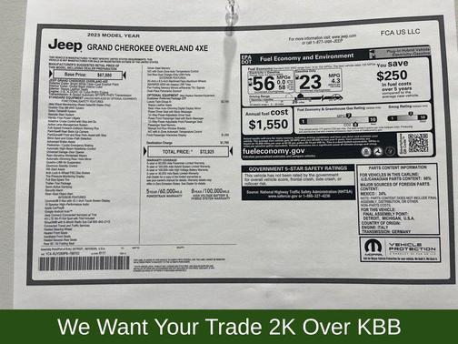 2023 Jeep Grand Cherokee 4xe Overland