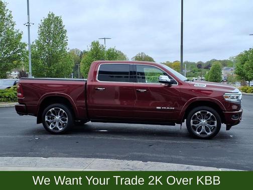 Delmonico Red Pearlcoat 2020 RAM 1500 Longhorn