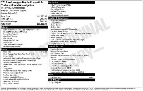 2013 Volkswagen Beetle 2.0T