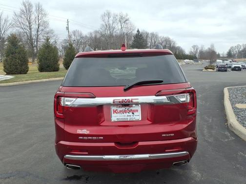 Volcanic Red Tintcoat 2023 GMC Acadia Denali