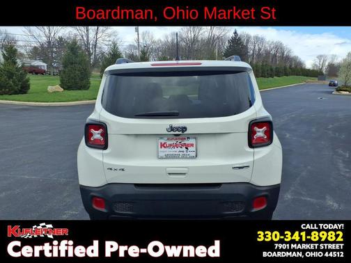 Alpine White Clearcoat 2022 Jeep Renegade Latitude