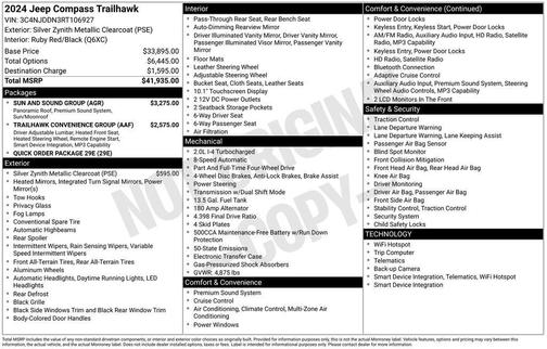 2024 Jeep Compass Trailhawk