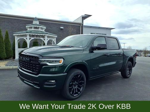 Serrano Green Metallic 2026 RAM 1500 Limited