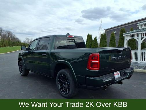 Serrano Green Metallic 2026 RAM 1500 Limited