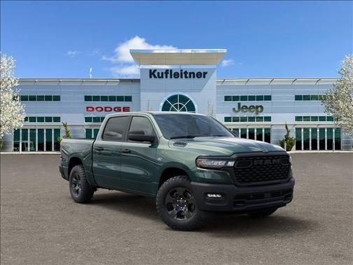 Serrano Green Metallic 2026 RAM 1500 Warlock Crew Cab 4x4 5'7' Box