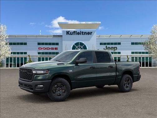 Serrano Green Metallic 2026 RAM 1500 Warlock Crew Cab 4x4 5'7' Box