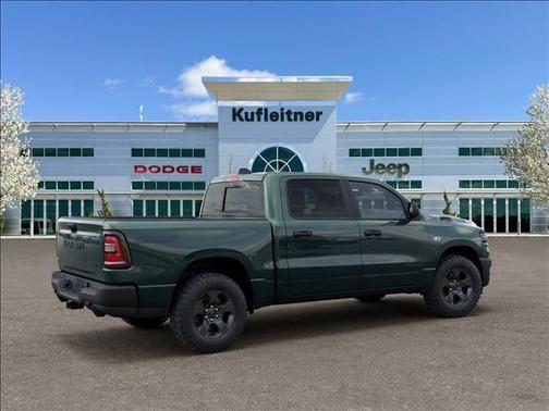 Serrano Green Metallic 2026 RAM 1500 Warlock Crew Cab 4x4 5'7' Box