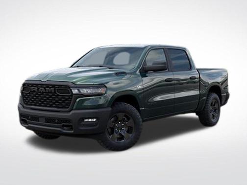 Serrano Green Metallic 2026 RAM 1500 Warlock Crew Cab 4x4 5'7' Box