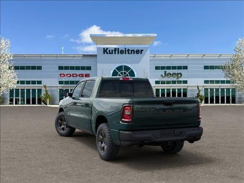 Serrano Green Metallic 2026 RAM 1500 Warlock Crew Cab 4x4 5'7' Box