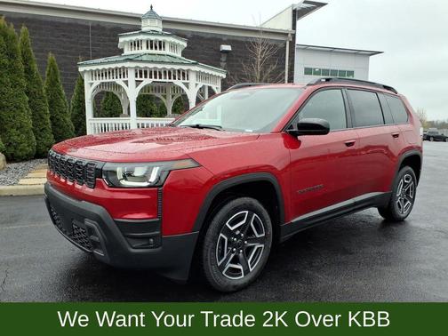 Red Hot Pearlcoat 2026 Jeep Cherokee Limited