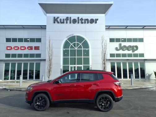 Red Hot Pearlcoat 2026 Jeep Compass Latitude
