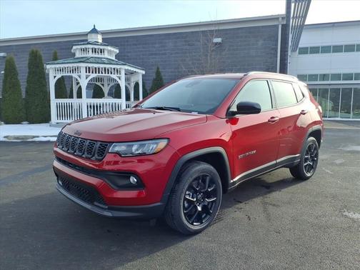 Red Hot Pearlcoat 2026 Jeep Compass Latitude