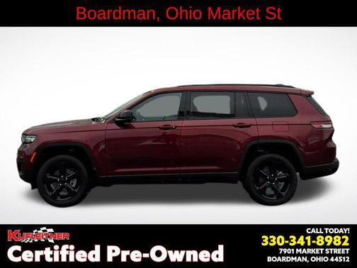 Velvet Red Pearlcoat 2024 Jeep Grand Cherokee L Altitude