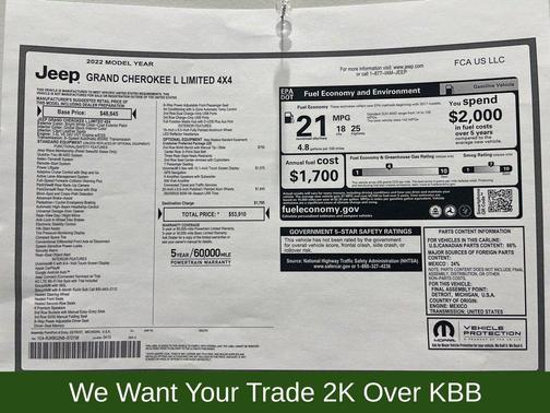 2022 Jeep Grand Cherokee L Limited