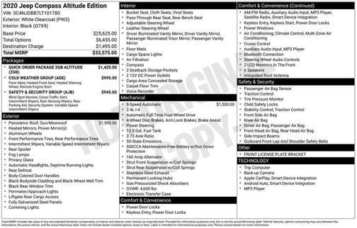 2020 Jeep Compass Latitude