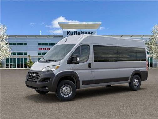 Bright Silver Metallic Clearcoat 2026 RAM ProMaster 3500 Window Van High Roof