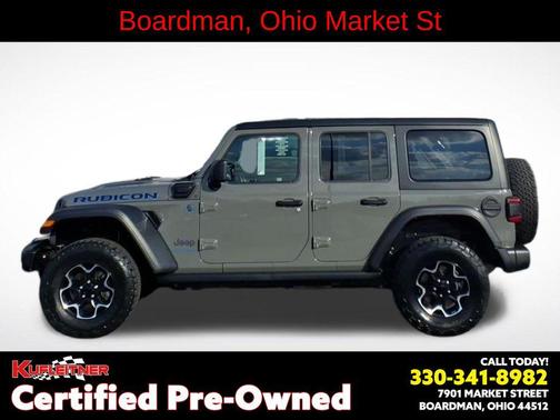 Sting-Gray Clearcoat 2023 Jeep Wrangler 4xe Rubicon