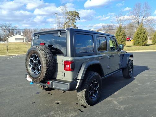 Sting-Gray Clearcoat 2023 Jeep Wrangler 4xe Rubicon
