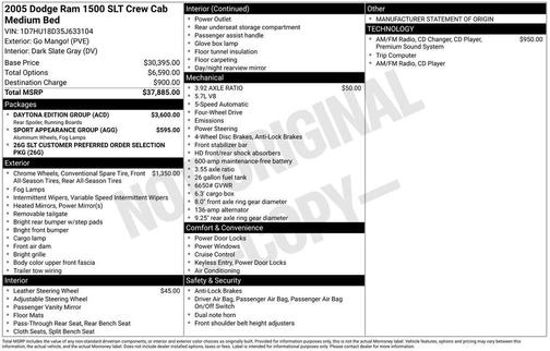 2005 Dodge Ram 1500 SLT Quad Cab
