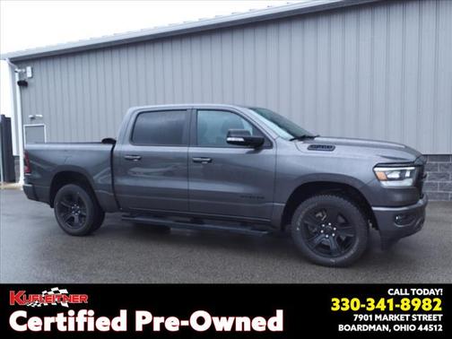 Granite Crystal Metallic Clearcoat 2021 RAM 1500 Big Horn/Lone Star
