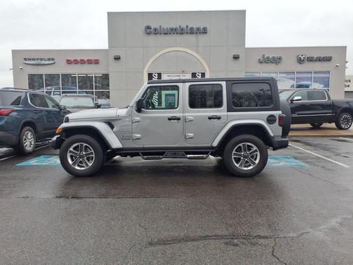 Billet Silver Metallic Clearcoat 2021 Jeep Wrangler Unlimited Sahara