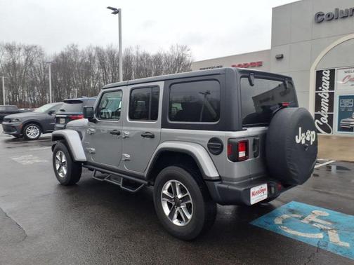 Billet Silver Metallic Clearcoat 2021 Jeep Wrangler Unlimited Sahara