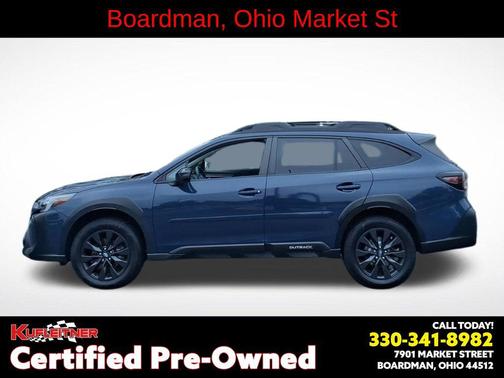 Cosmic Blue Pearl 2024 Subaru Outback Onyx Edition XT