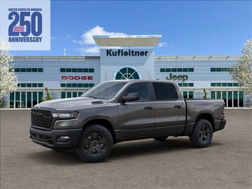 Granite Crystal Metallic Clearcoat 2026 RAM 1500 Warlock Crew Cab 4x4 5'7' Box