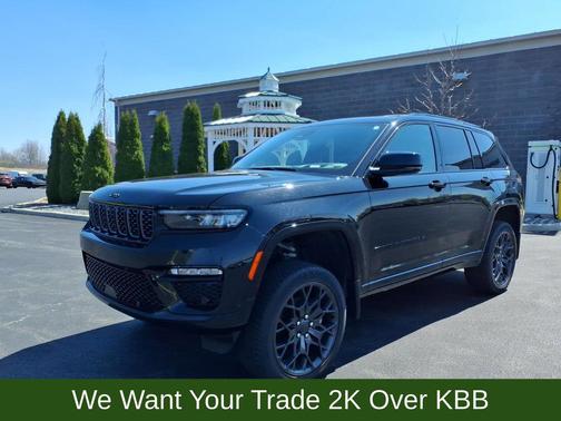 Diamond Black Crystal Pearlcoat 2025 Jeep Grand Cherokee Summit