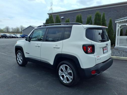 Alpine White Clearcoat 2022 Jeep Renegade Limited