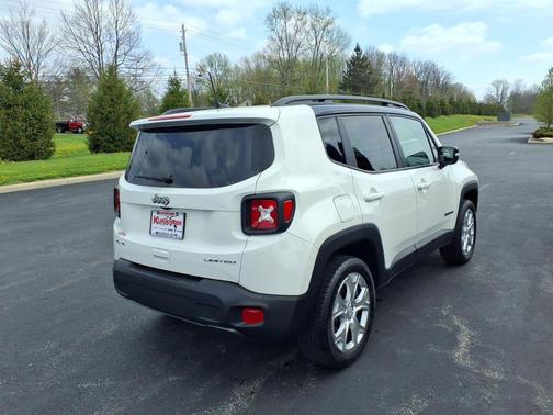 Alpine White Clearcoat 2022 Jeep Renegade Limited