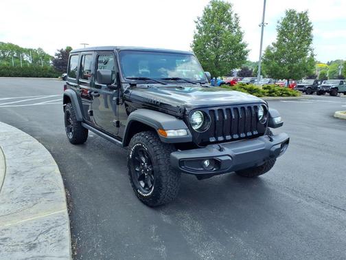 Black Clearcoat 2021 Jeep Wrangler Willys