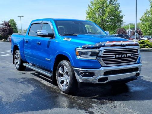 Hydro Blue Pearlcoat 2022 RAM 1500 Laramie