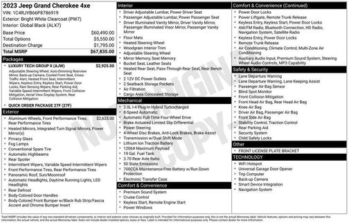 2023 Jeep Grand Cherokee 4xe Base