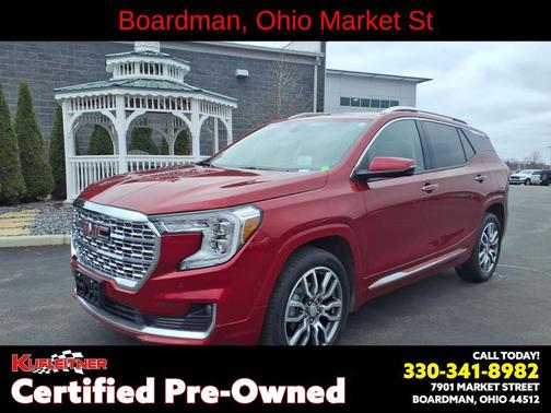 Volcanic Red Tintcoat 2024 GMC Terrain Denali