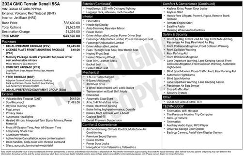 2024 GMC Terrain Denali