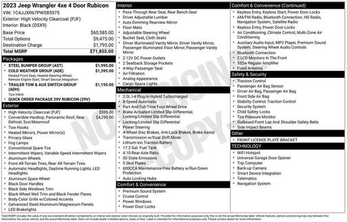 2023 Jeep Wrangler 4xe Rubicon