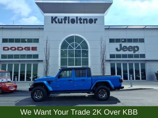 Hydro Blue Pearlcoat 2021 Jeep Gladiator Mojave 4x4