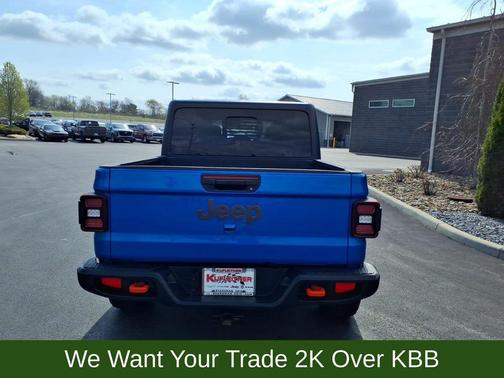 Hydro Blue Pearlcoat 2021 Jeep Gladiator Mojave 4x4