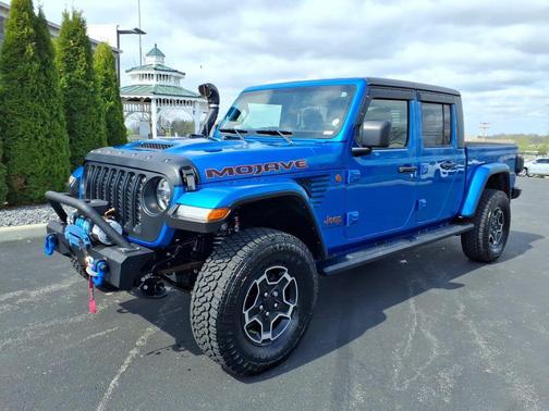 Hydro Blue Pearlcoat 2021 Jeep Gladiator Mojave 4x4