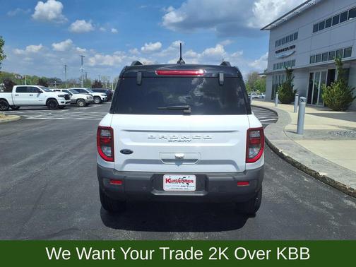 Oxford White 2025 Ford Bronco Sport Outer Banks