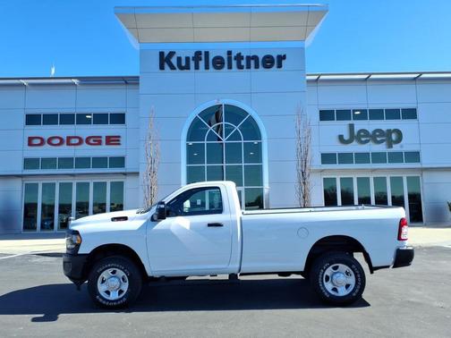 Bright White Clearcoat 2024 RAM 2500 Tradesman Regular Cab 4x4 8' Box