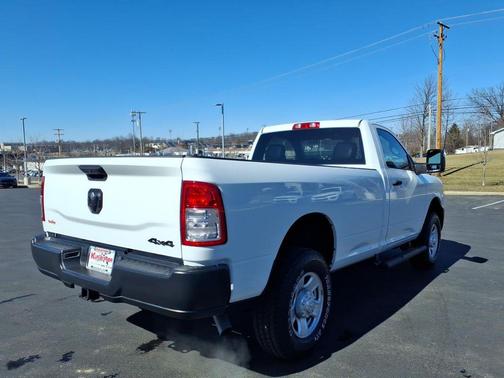 Bright White Clearcoat 2024 RAM 2500 Tradesman Regular Cab 4x4 8' Box