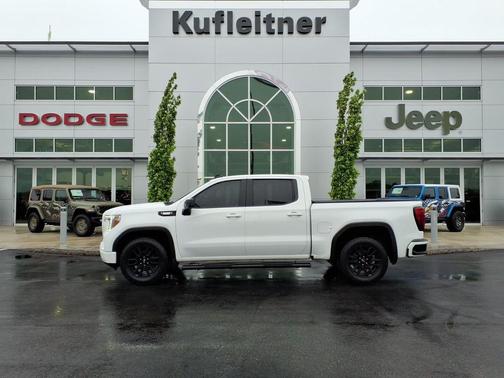 Summit White 2022 GMC Sierra 1500 Elevation