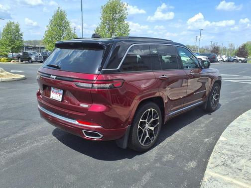 Velvet Red Pearlcoat 2024 Jeep Grand Cherokee Summit
