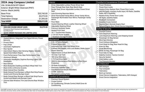 2024 Jeep Compass Limited