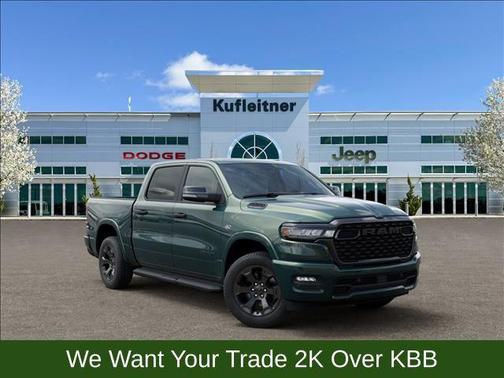 Serrano Green Metallic 2026 RAM 1500 Big Horn/Lone Star